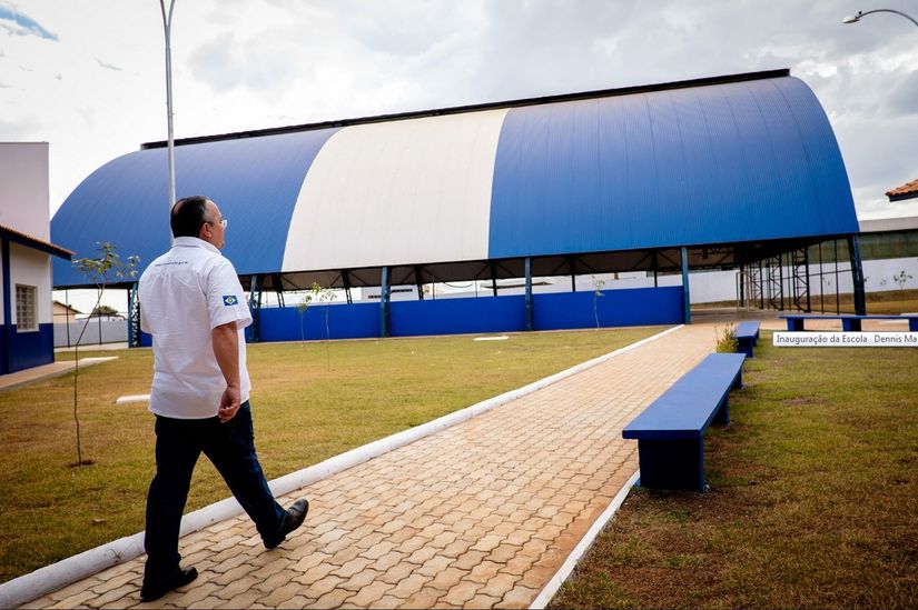 Estado inaugura nova escola em Rondonópolis