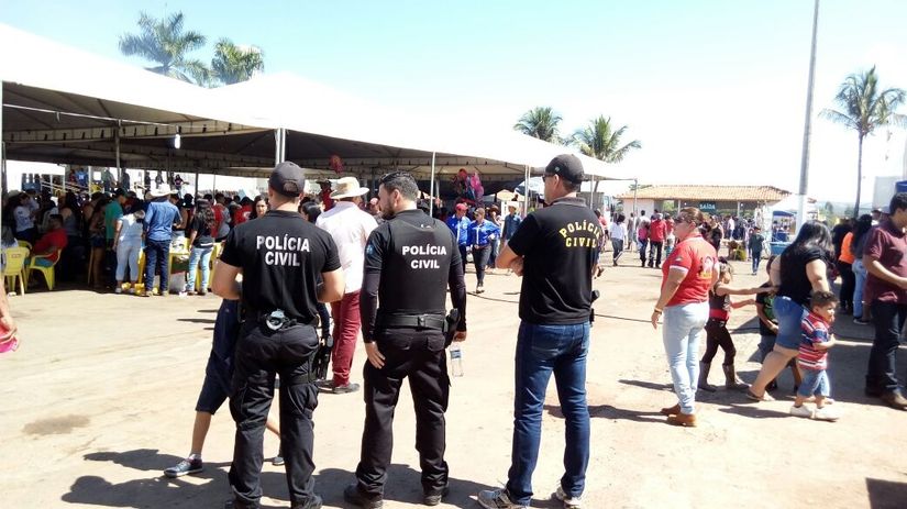 Operação da Polícia Civil garante tranquilidade na 27º Festa do Peão em Itiquira 
