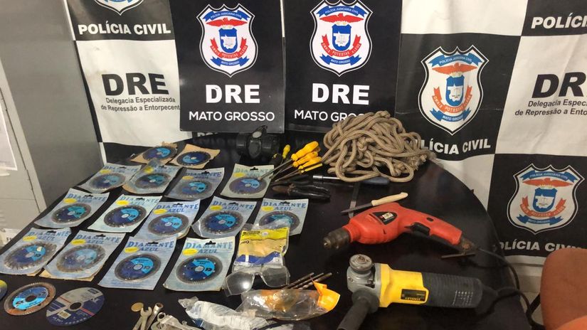 Polícia prende suspeito de integrar organização envolvida em arrombamentos de caixas eletrônicos