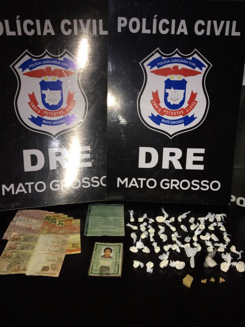 Boca de fumo que funcionava em pastelaria é fechada pela Polícia Civil