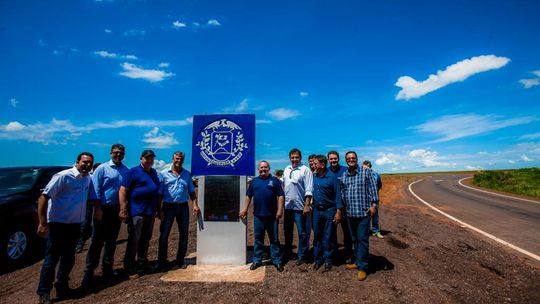 Governo entrega rodovia estratégica para escoamento da produção agrícola