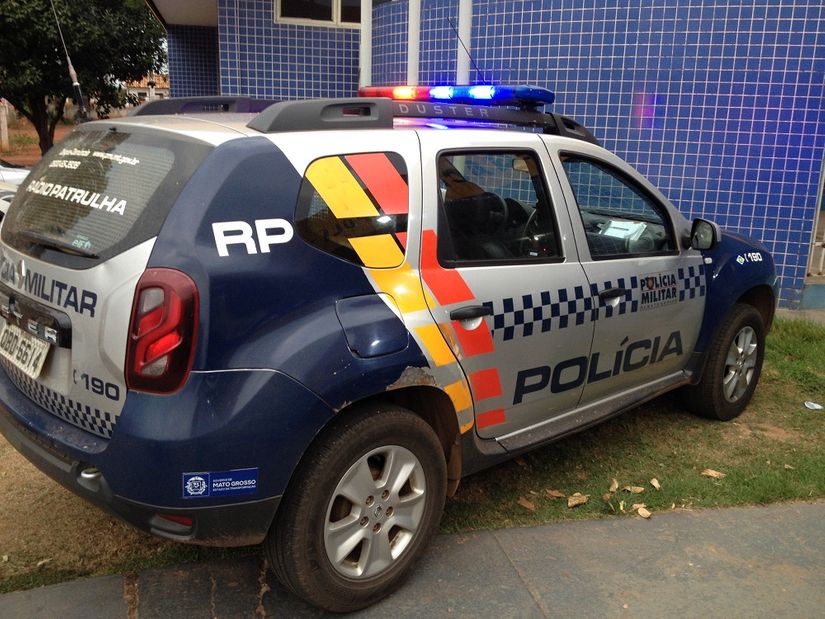 Assaltante é preso pela PM com veículo roubado em Rondonópolis