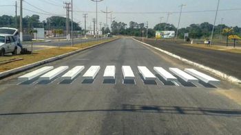 Mato Grosso tem a primeira cidade a implantar faixa de pedestre 3D