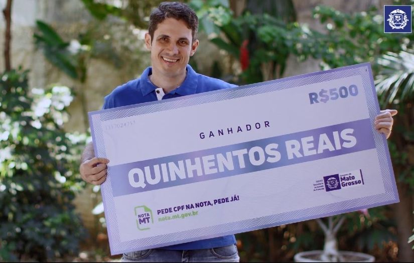 Nota MT distribui mais R$ 3 milhões em prêmios para 4.883 consumidores