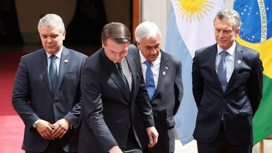 Para Piñera, Prosul vai “enfrentar problemas e assumir oportunidades"