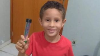 Familiares do menino Samuel desaparecido a quase um mês percorrem municípios vizinhos com cartazes