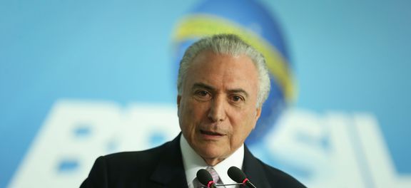 "Não renunciarei", diz Temer em pronunciamento