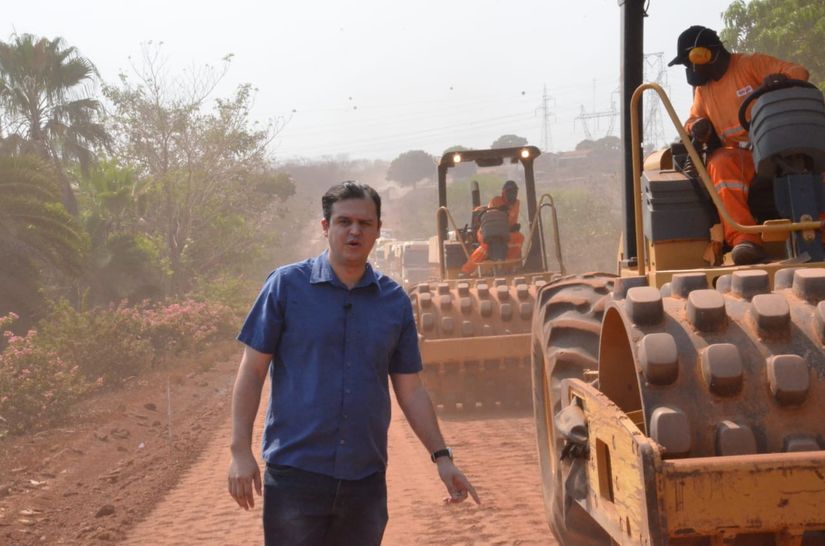 Deputado Thiago Silva comemora início das obras no Anel Viário de Rondonópolis