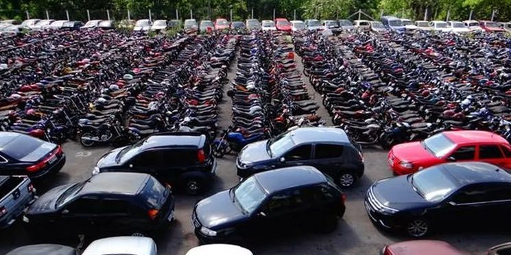 Detran vai leiloar mais de 1200 veículos que foram apreendidos em municípios de MT