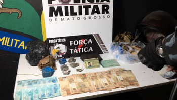 Chefe do tráfico é baleado pela PM ao reagir a abordagem no interior 