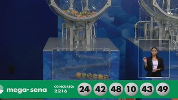 Mega-Sena, concurso 2.216: ninguém acerta as seis dezenas e prêmio vai a R$ 36 milhões
