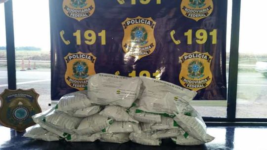 PRF apreende 520kg de inseticida na BR-163