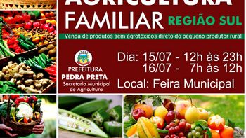 Produtores vão participar da 4ª Feira da Agricultura Familiar