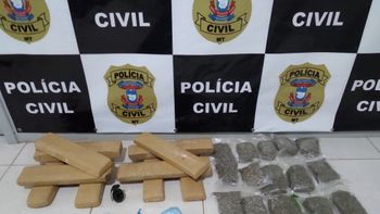 Jovens são presos com maconha e ecstasy