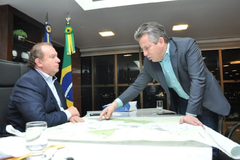 Governadores de MT e Tocantins tratam da interligação dos Estados