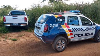 Homem que foi sequestrado durante roubo de Hilux é encontrado pela PM 