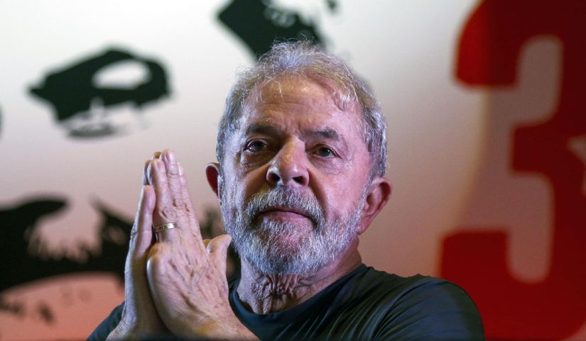 Lula presta depoimento no processo do sítio de Atibaia