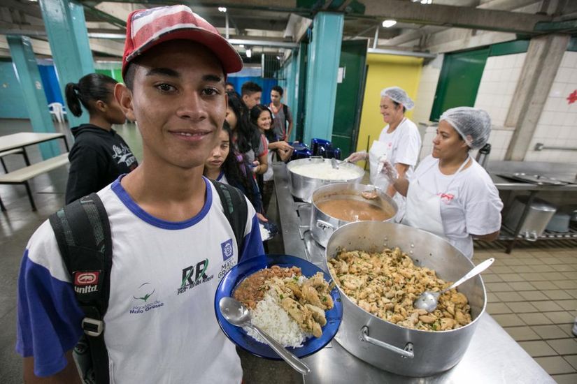 Estado destina R$ 1,9 mi para merenda escolar
