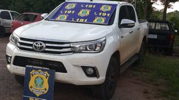 Caminhonete roubada no Pará é recuperada pela PRF em Mato Grosso