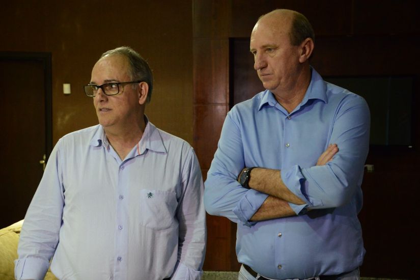 Prefeito se reúne com Neri Geller para tratar de convênio de R$ 1 mi para agricultura familiar