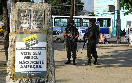 TSE autoriza presença das Forças Armadas durante votação em Mato Grosso e outros Estados