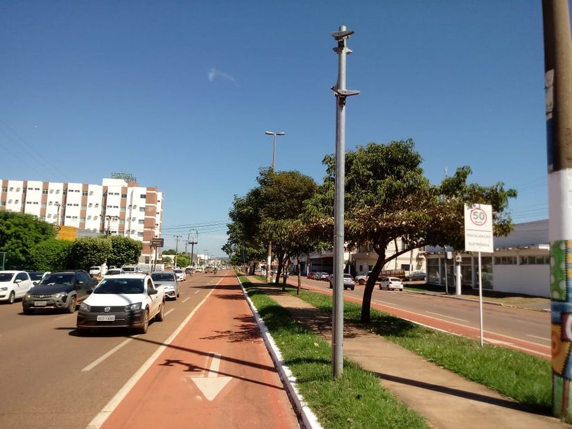 Câmeras dos radares “desaparecem” das avenidas em Rondonópolis
