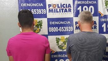 PM de Rondonópolis prende dois e recupera 16 baterias com auxílio de rastreadores