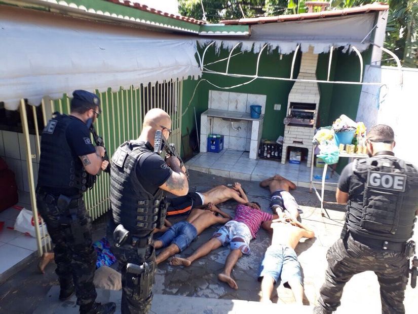 Mais seis fugitivos da Mata Grande são recapturados em Rondonópolis