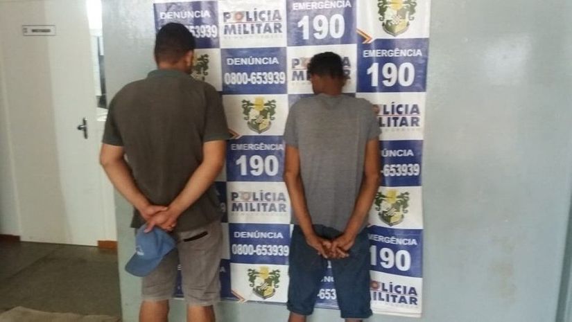 Dupla é detida em tentativa de furto no Jardim Rivera