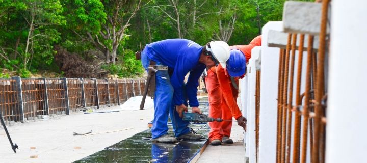 Prefeitura investe mais de R$ 4 milhões em construção de pontes de concreto