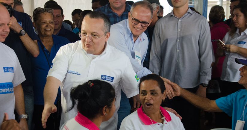 Pedro Taques visita Caravana da Transformação em Rondonópolis 