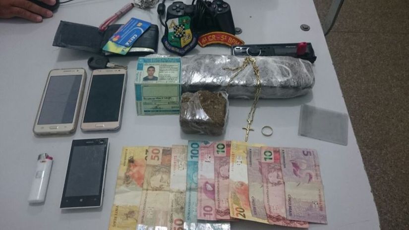 PM prende suspeitos por tráfico de drogas em Rondonópolis