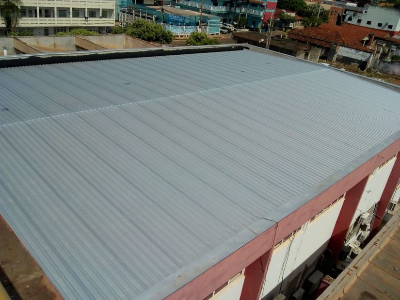 Reforma do telhado do Hospital Regional é finalizada