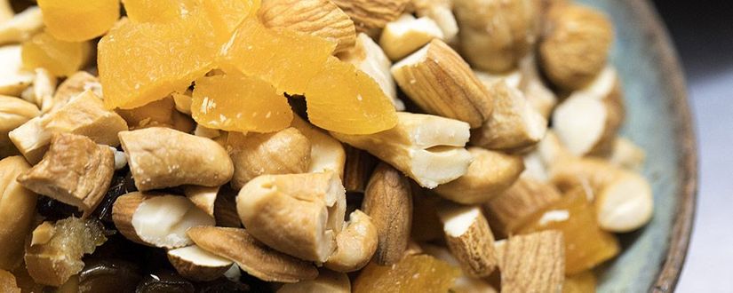 Receitas com frutas e castanhas para festas de fim de ano