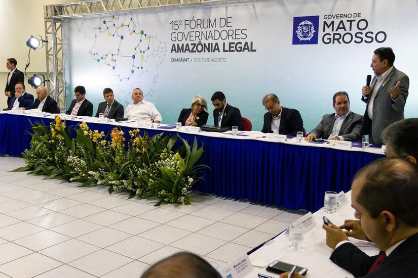 Governadores assinam Carta Cuiabá para criação do Consórcio da Amazônia Legal
