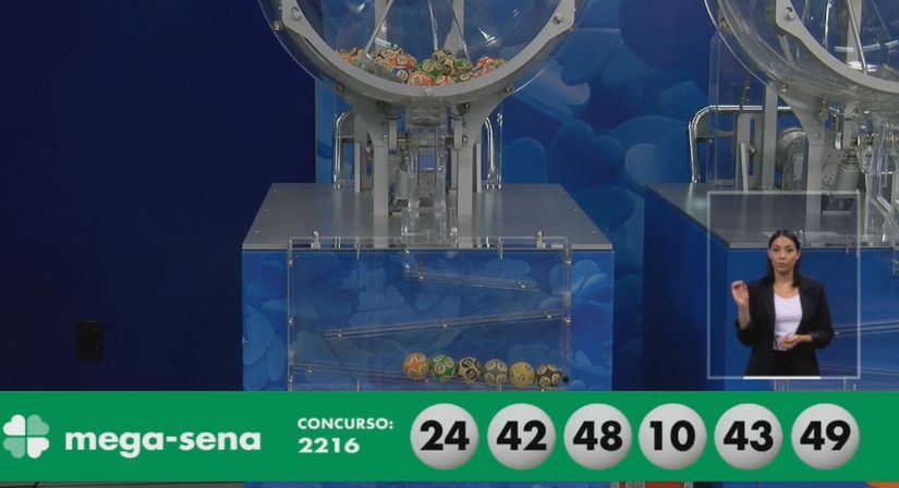 Mega-Sena, concurso 2.216: ninguém acerta as seis dezenas e prêmio vai a R$ 36 milhões