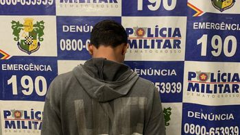 Adolescente é apreendido pela PM após praticar cinco roubos em uma noite em MT 