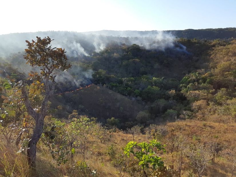 Incêndio em em área de nascente do Rio Paraguai é controlado 