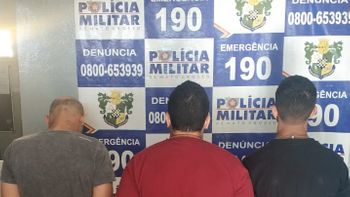 Trio é preso com notas falsa no centro de Rondonópolis