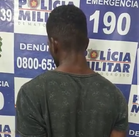 PM prende suspeito de realizar furtos em lojas no centro da cidade