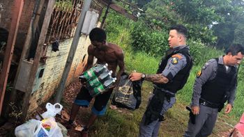 Policiais Militares se mobilizam e ajudam família carente no Mapim