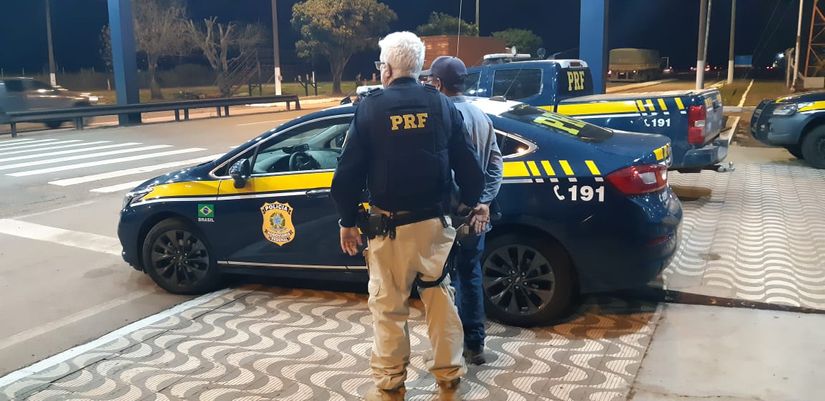 Foragido da Justiça de SP é preso pela PRF em Rondonópolis