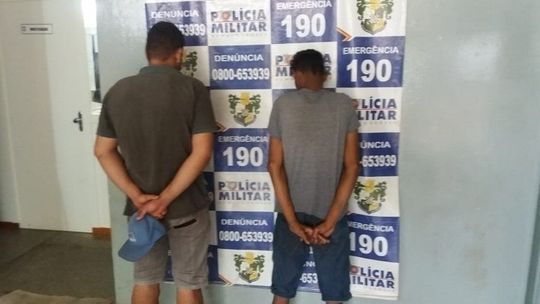 Dupla é detida em tentativa de furto no Jardim Rivera