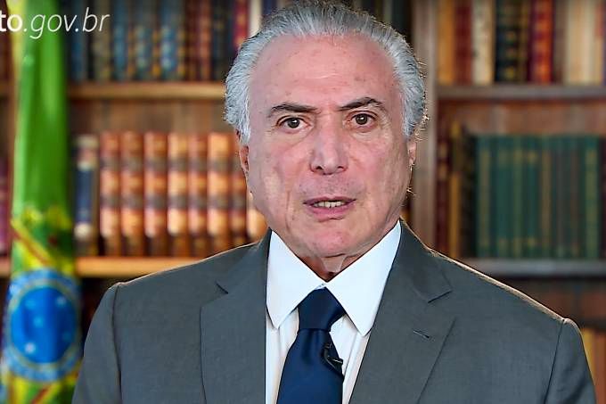 Em vídeo, Temer diz que não permite interferência de um Poder sobre outro