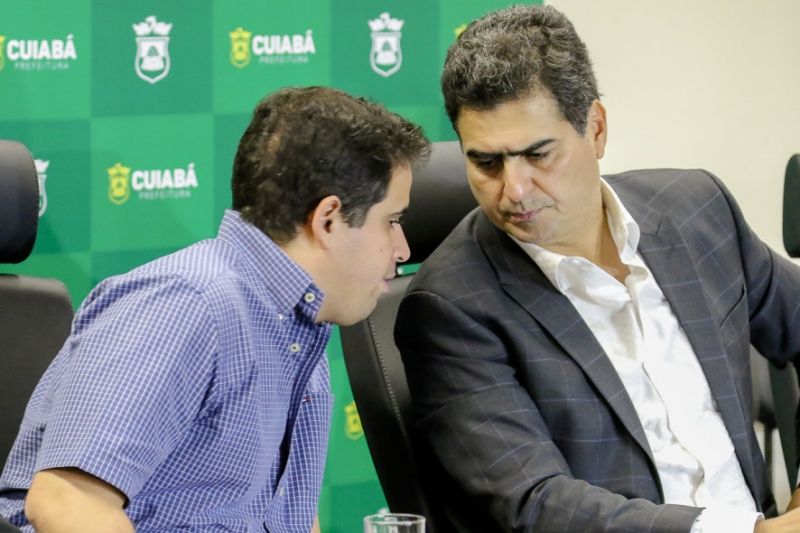 Prefeito de Cuiabá rebate vice: “ele deveria ganhar eleição e fazer melhor”