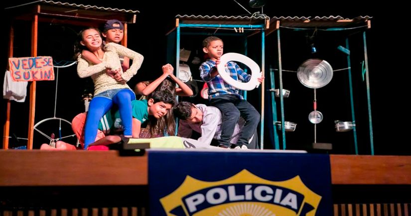 Polícia rodoviária federal em Mato Grosso promove feira temática  