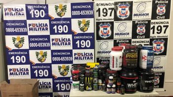 Investigado por tráfico é preso com anabolizantes e produtos controlados pela Anvisa