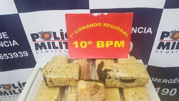 Funcionários de condomínio encontram 7 tabletes de maconha durante limpeza