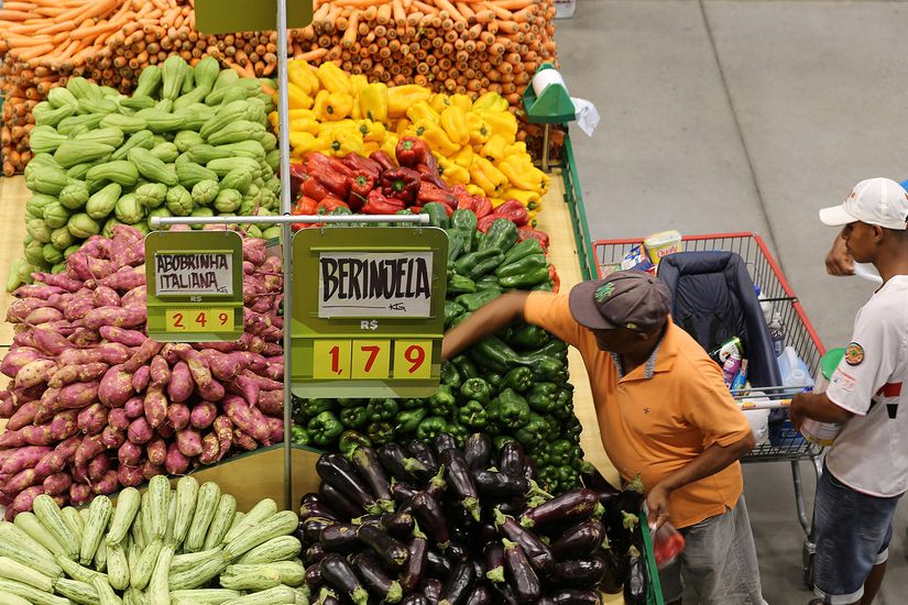 Projeção da inflação cai de 4,16% para 4,05% este ano