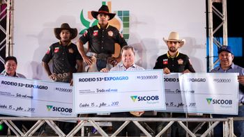 Competidor de Primavera do Leste vence rodeio na 53ª Expoagro 